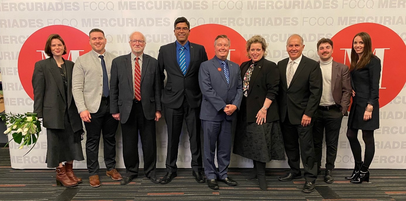 Équipe de BNP aux Mercuriades 2022