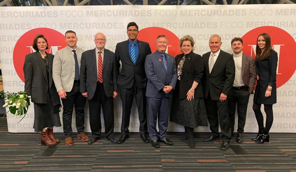 Équipe de BNP aux Mercuriades 2022